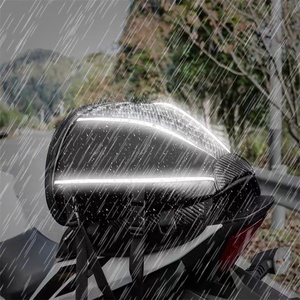 Réservoir d'essence pour moto, siège arrière, sac multifonctionnel latéral en cuir microfibre, sac diagonal étanche - Product Image 6