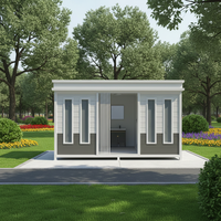 Toilettes mobiles modernes en acier, écologiques et portables, pour parcs sportifs et espaces publics extérieurs – Fournisseur chinois