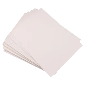 Single Side Coated Ivory Printing Paper Ivory Board 300g 350g GC1 100 Virgin Pulp Package Board Big Sheet