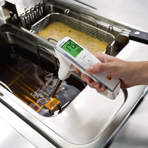 Testo 270 High Accuracy Quality Tester for Kitchen Frying Oil Testing with 1.5% or 0.3.C Accuracy at 80.C 3.7V/<b>5V</b> - Product Image 3