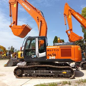 Haute efficacité de travail Offre Spéciale en stock Machine sur chenilles d'excavatrice d'occasion Hitachi 240 Vente à Shanghai de Chine - Product Image 4