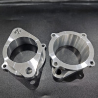 Support de fixation en aluminium usiné CNC 5 axes avec montage multi-configurations pour projets d'ingénierie
