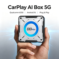 Boîtier AI réseau 5G pour BMW, puce Qualcomm 6350, adaptateur sans fil CarPlay Android Auto pour BMW X3 X5 X7 Série 3 5 7, Netflix YouTube