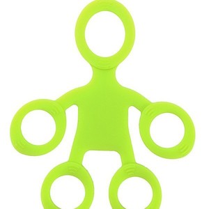 Entraîneur de doigts en silicone en forme humaine, sangle de traction, balle de préhension en TPE pour l'entraînement de la force des mains, équipement d'exercice - Product Image 4