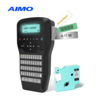 Pencetak Label Mini Portabel AIMO LM2800, Mesin Label Genggam untuk Kabel