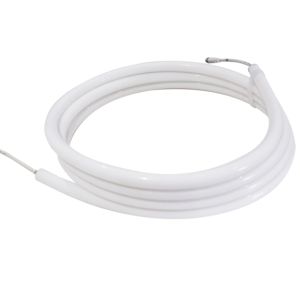 Tubo de Luz <span class=keywords><strong>LED</strong></span> de Silicona Negro/Blanco, 360 Grados, Neón Redondo, UCS1903 <span class=keywords><strong>Pixel</strong></span>, 24V, Flexible, Programable, D25mm, RGB, Neón Flexible - Product Image 4