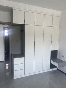 Fabricant de meubles sur mesure Meubles de chambre à coucher Armoire moderne modulaire en bois Design Garde-robe de chambre Style minimaliste - Product Image 5