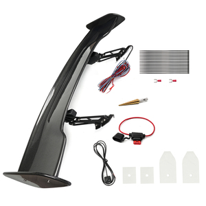 High Sales Quantity Adjustable Universal Electric Rear Carbon Fiber Bracket <strong>GT</strong> Style Car <strong>Spoiler</strong> - Product Image 1