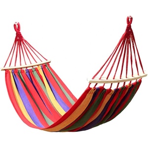 Garden Camping Outdoor Portable <b>Hammock</b> Thickened Widened Suitable Tourism Beach Balcony Rope <b>Hammock</b> - Product Image 1