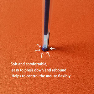 Alfombrilla para ratón de competición profesional con superficie de tejido de grado cero resistente a los arañazos e impermeable - Product Image 5