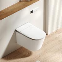 Femme lavage salle de bain cuvette de toilette intelligente Bidet Inodoro Toilette Inteligente électrique montage mural suspendu toilette automatique