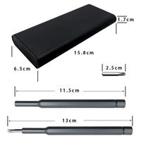 Jeu de tournevis de précision de 25 pièces dans un étui en plastique magnétique robuste, pour démontage de téléphones portables et réparation d'ordinateurs, kit d'outils de bricolage