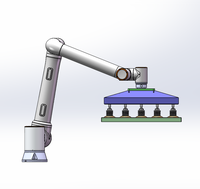Nuevo Robot Colaborativo Industrial de 10 kg, Brazo Robótico de Recolección con Motor y Caja de Cambios, 6 Ejes, IP54, para Paletización de 30 Piezas de Pan