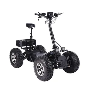 OEM All Terrian Electric ATV 6000W 4WD Electric Scooter 21 Inch Large Wheel EZ Raizer ATV 60V 40Ah 50Ah