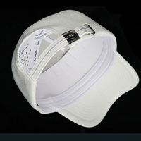 Casquette de sport pour homme de haute qualité, personnalisée, à 5 panneaux, avec logo brodé, perforations découpées au laser, casquette de baseball imperméable