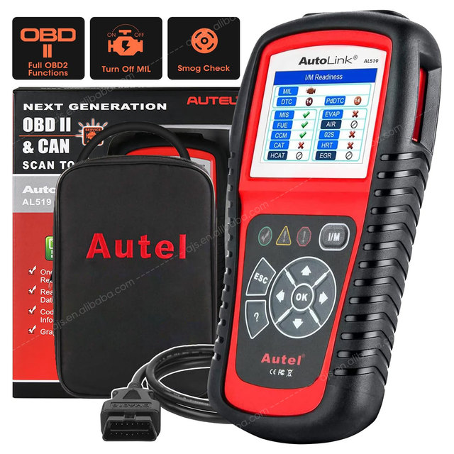 Autel Original OBD2 Scanner Car Diagnostic Tool Automotive AutoLink AL519 AL619 MaxiLink ML529 ML629 Fault Code Reader Scan Tool