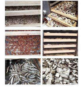 Drying Equipment From 6 to 30layers Agricultural Coal Wood Dryer Lotus &mushrooms Dried Fish Wood Dryer Food Shoots Grain Oven - Product Image 5