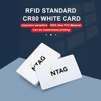 Holograma personalizado PVC RFID tarjeta en blanco UID impresora de número de inyección de tinta F08 1K tarjeta inteligente con Chip