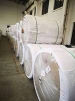 Tissu de cordon de pneu enduit de polyester, nylon 6, nylon 66 pour la fabrication de pneus