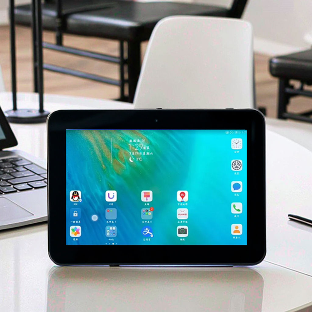 14 Inch LED Color Light Interactive Android Terminal 1920x1080 IPS POE Powered Android 13 2GB 32GB Face Recognition/NFC
