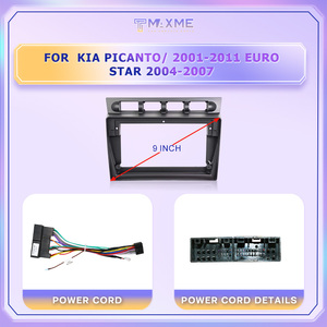 Khung âm thanh xe hơi 9 inch cho <span class=keywords><strong>Kia</strong></span> Picanto 2004-2007 Euro STAR2001-2011 Android Màn hình âm thanh nổi tự động sửa chữa Bảng điều khiển giao diện - Product Image 3