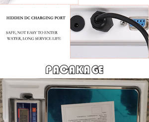 정저우 Huaxin 700kg 스테인레스 스틸 계량 스케일 800kg 디지털 플랫폼 스케일 A12 미니 바닥 스케일 - Product Image 5