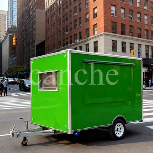 Camión de camping móvil personalizado/remolque de pizza de hamburguesa de lujo Airflow - Product Image 2