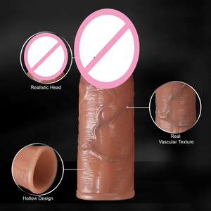 Manicotto in silicone per pene, all'ingrosso dalla fabbrica, per ritardare l'eiaculazione, impermeabile, su misura per negozi per adulti, ordini all'ingrosso, fornitore OEM/ODM - Product Image 4