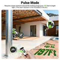 Niveau laser vert Huepar HX03CG-PRO 12 lignes, multifonction, réglage électrique fin, base rotative, alignement par pivot à point fixe