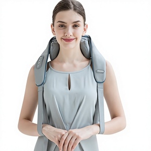 Masajeador de Hombros y Cuello con Compresión Térmica, Vibración y Terapia Infrarroja - Dispositivo de Cuidado del Cuello Tipo Chal - Product Image 1