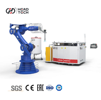 HEAD Machine de découpe au jet d'eau robotique CNC de haute précision à 6 axes entièrement personnalisée