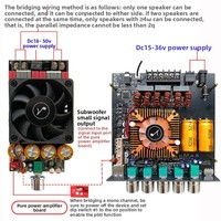 Harga Pabrik SZM-HT21 Subwoofer untuk Modul 2.1 Channel Bass Boost & Penyesuaian Treble Amplifier Digital China Lainnya