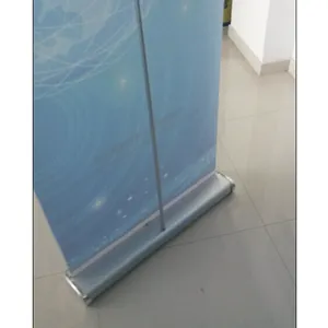 Promoción publicidad uso pull up banner stand 85x200cm para supermercado