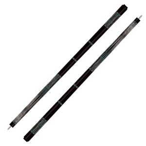 <span class=keywords><strong>Ta</strong></span> No.61 Queue de billard en fibre de carbone à technologie noire personnalisée OEM 1/2 fendue avec des queues de billard de 12.4mm de longueur de pointe de 147mm - Product Image 2