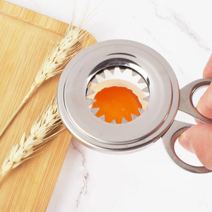 Metallic Egg <b>Scissors</b> <b>Kitchen</b> Accessories Glutinous Rice Egg Cracking Tool Quick Opening Gadgets for Dining Bar - Product Image 3