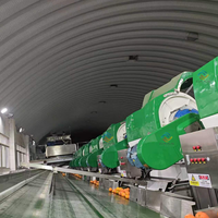 ISO 9001/CE Zware Industriële Multifunctionele Fruit- en Groenteverwerkingsmachines van RVS