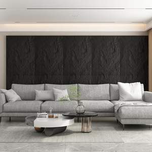 Painel de Parede Moderno em PU Impermeável com Acabamento em Luz Fluorescente para Uso em Hotéis e Residências em Apartamentos Pequenos com Decoração de Conceito Aberto - Product Image 6