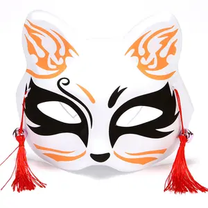 china fabrikpreis katzenmaske fuchsmaske party cosplay pvc kunststoff gesichtsmaske