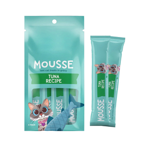 Cibo <span class=keywords><strong>Umido</strong></span> per Gatti ad Alto Contenuto di Carne Gusto Pollo/<span class=keywords><strong>Salmone</strong></span>/Tonno Snack Cremosi per Gatti - Product Image 2