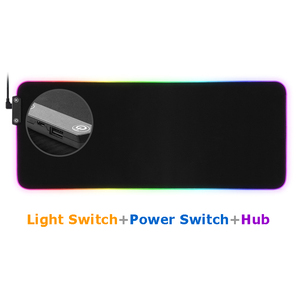 Personnalisable animé xxl RVB led <span class=keywords><strong>tapis</strong></span> <span class=keywords><strong>de</strong></span> <span class=keywords><strong>souris</strong></span> <span class=keywords><strong>de</strong></span> jeu <span class=keywords><strong>avec</strong></span> 1 HUB <span class=keywords><strong>usb</strong></span> <span class=keywords><strong>port</strong></span> - Product Image 1