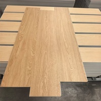 Plancher en vinyle de luxe imperméable et ignifuge, à emboîtement, pour intérieur, composite bois-plastique, clic SPC