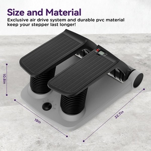 Mini Escaladora Ajustable de Acero - Máquina de Ejercicios Cardiovasculares y Abdominales, Equipo de Fitness Portátil para Uso Doméstico - Product Image 2