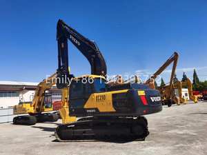 Excavatrice Volvo EC210 modèle 2016, machine à chenilles d'occasion en bon état, 0-2000 heures, poids 20000 kg, équipement pour inspection vidéo - Product Image 4