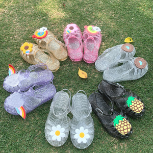 Nouvelles Chaussures Décontractées Mignonnes pour Filles 2026 - Modèle Petite Fleur de Chrysanthème avec <span class=keywords><strong>Bandeau</strong></span> Princesse en Gelée - Product Image 1