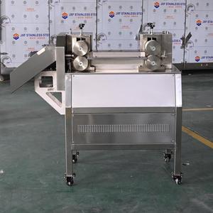 Tự động sô cô la Mứt bơ đậu phộng bánh sandwich lõi đầy gạo Cracker căng phồng Snack thực phẩm dây chuyền sản xuất chế biến Máy trộn Nồi chiên - Product Image 5