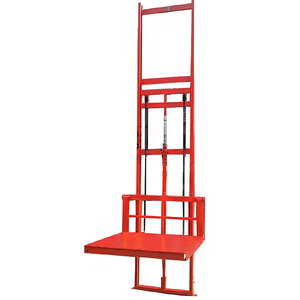 Entrepôt <span class=keywords><strong>vertical</strong></span> industriel domestique, plate-forme élévatrice murale pour marchandises, élévateur à marchandises portable hydraulique électrique - Product Image 5