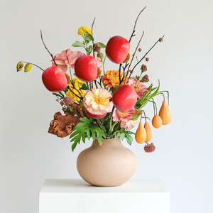 Rama Artificial de Frutas (Caqui y Granada) para Decoración Navideña, de Acción de Gracias, Bodas, Cocina, Oficina y Hogar, Ecológica, 45cm - Product Image 3