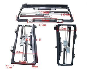 דיוק יפני הסטה מצורף מזלג 2-<span class=keywords><strong>3t</strong></span> עומס קיבולת iso תואם סין מצורפים מלגזה - Product Image 5