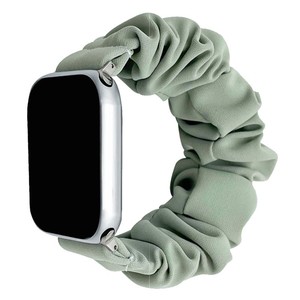 <span class=keywords><strong>Bracelet</strong></span> de montre en nylon élastique Forwelleny, <span class=keywords><strong>tissu</strong></span> plissé mignon, sangle extensible pour IWatch Series 11 Ultra/10, <span class=keywords><strong>bracelet</strong></span> pour femmes et filles - Product Image 2