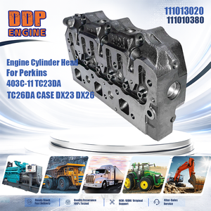 111013020 111010380 Cabeza de Cilindro de Motor Para Perkins 403C-11 TC23DA TC26DA CASE DX23 DX26 - Product Image 2